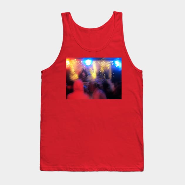 Blurred Vision Tank Top by BenjiRetroWave